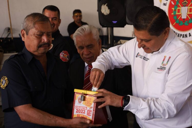 Llama Nacho Campos a participar en la colecta anual de bomberos voluntarios