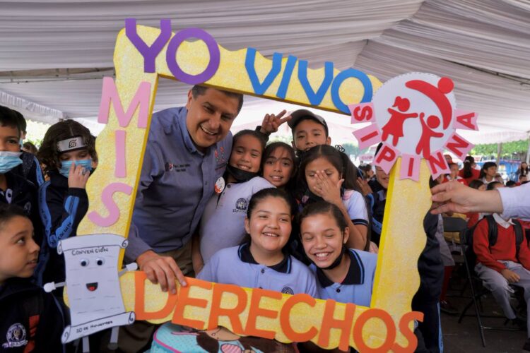 Promociona alcalde Nacho Campos los derechos de niñas, niños y adolescentes