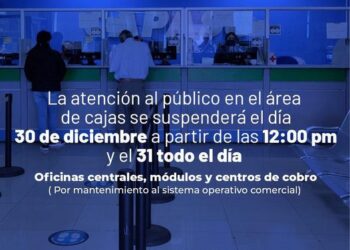 ¡Suspende Capasu cobros por fin de año!