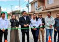 Inaugura Julio Arreola pavimentación y agua potable en Santa Ana Chapitiro