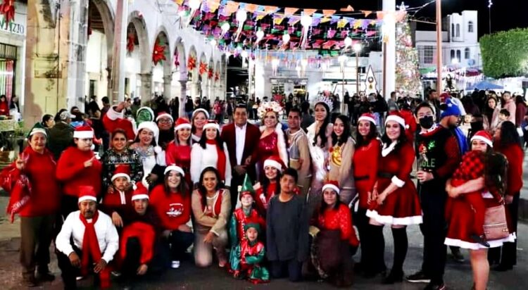 Celebra Ayuntamiento de Angamacutiro la visita de fin de año de sus migrantes