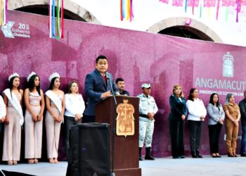 Conmemoraron el 191 aniversario de elevación a municipio de Angamacutiro