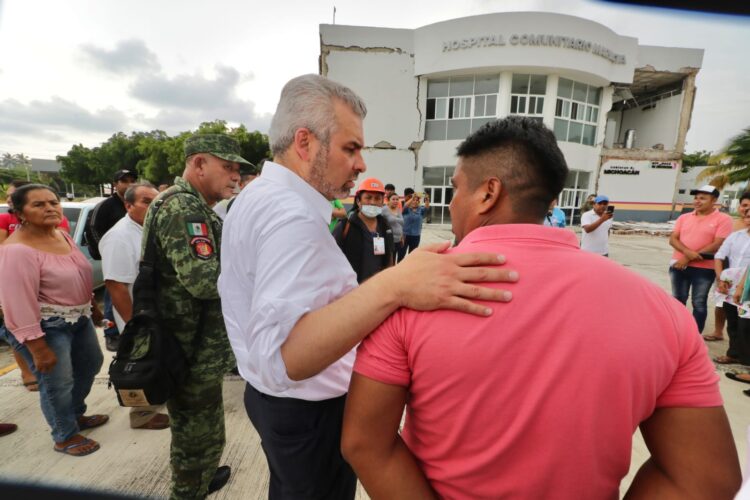 En Michoacán se invierten 502 mdp en varias acciones por sismos septiembre