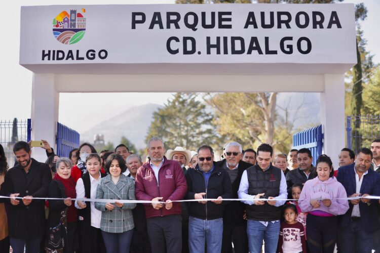 Inaugura Bedolla obras en colonias y comunidades de la región Oriente