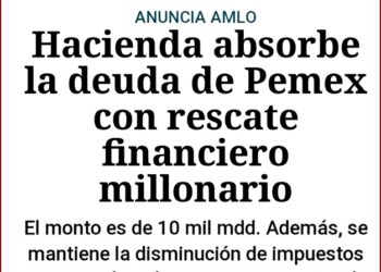 Mala noticia para todos los mexicanos. Ya debemos más que el año pasado !!