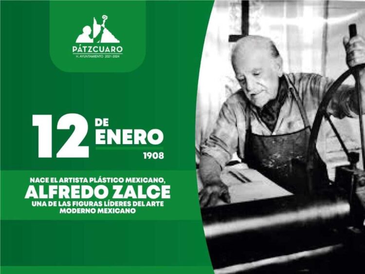 Celebran natalicio de Alfredo Zalce