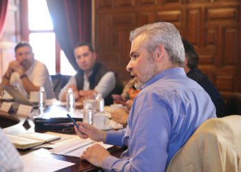 Revisa Ramírez Bedolla proyectos de obra municipal para el Faeispum 2023