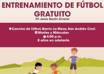 Mente sana en cuerpo sano; haz deporte, invita Itzel Gaona, edilesa Ziracuaretiro
