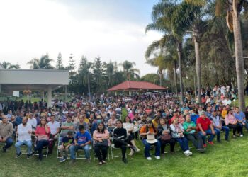 Desde Uruapan, refrendan michoacanos su total apoyo al proyecto Es Claudia