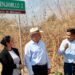 Revisan gobernador y edil 30 kilómetros de la carretera Angamacutiro-Penjamillo