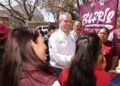 Visita Bedolla colonia beneficiada con Barrio Bienestar Fortapaz en Morelia