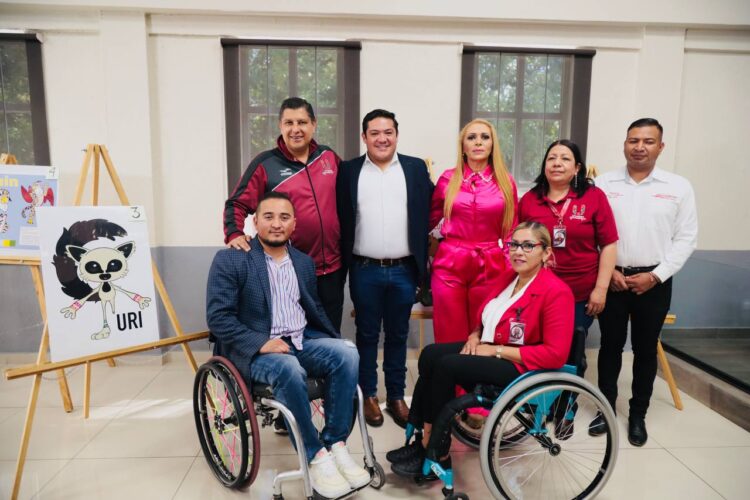 Presentan imagen y mascota de los 44º Juegos Nacionales Deportivos en Silla de Ruedas y Amputados Uruapan 2023