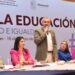 Histórico, la rectoría de la educación en Michoacán está en las mujeres: Bedolla