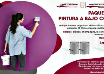 Ziracuaretiro, pintando su presente y su futuro con bienestar: Itzel Gaona Bedolla