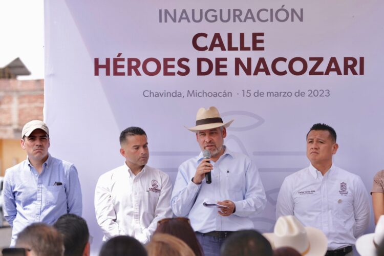 Este año, Chavinda accederá a 6.5 mdp del Faeispum para obra pública: Bedolla