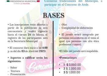 Convocatorias 2023 del Municipio de Tingambato para la Feria del Geranio