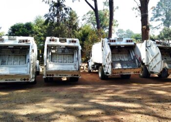 Refuerza Uruapan recolección de basura con 4 camiones más a los 25 existentes