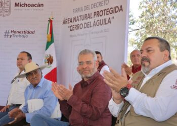 Decreta Ramírez Bedolla Área Natural Protegida al cerro del Águila de Morelia