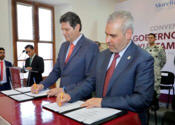 Morelia recibirá 113.6 mdp del Fortapaz para acciones de seguridad: R. Bedolla