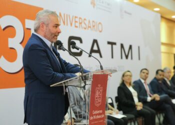 Icatmi tendrá más espacios para capacitar a 40 mil michoacanos: Bedolla