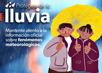 Protégete de las lluvias y mantente informado de tormentas y ciclones