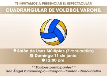 Fomenta deporte gobierno Ziracuarertiro