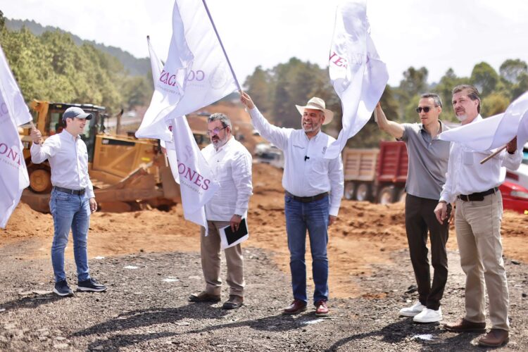 Arrancan R. Bedolla y SICT ampliación de la autopista de Pátzcuaro a Uruapan