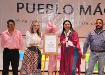 Celebran el trece Aniversario de Santa Clara del Cobre como Pueblo Mágico