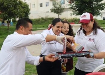En Villas del Pedregal, acción social a fondo: Torres Piña y Bugarini
