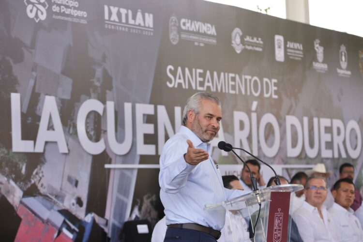 En tres años tendremos un Río Duero con renovada infraestructura hídrica: Bedolla