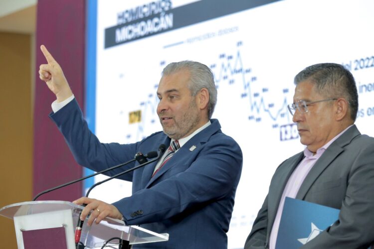 Junio 2023, mes con menos homicidios en los últimos 5 años: Ramírez Bedolla