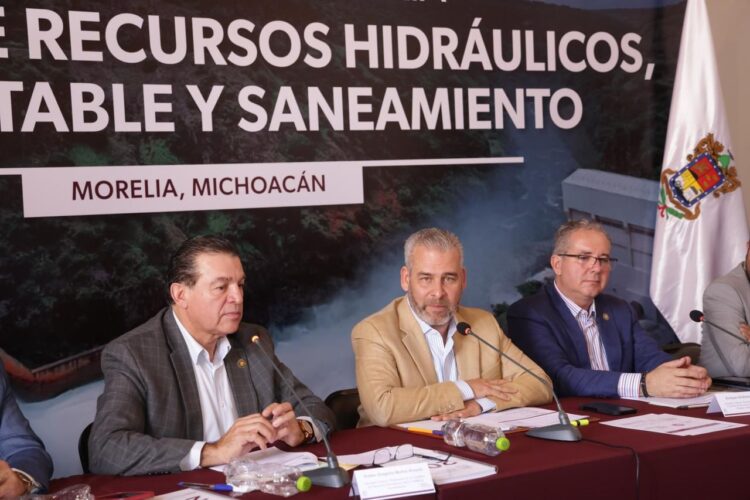 Gobierno de Michoacán y Diputados Federales van por infraestructura hídrica