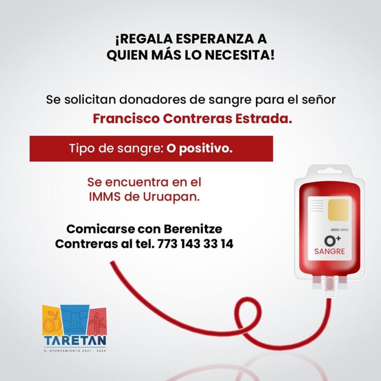 ¡Regala esperanza a quien más lo necesita! : Taretan