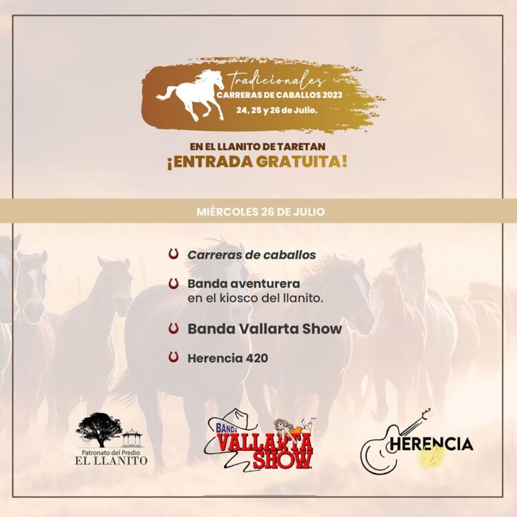 ¡En Taretan sigue la drenalina, el baile y la tradición con nuestra fiesta y tradicionales 𝐂𝐚𝐫𝐫𝐞𝐫𝐚𝐬 𝐝𝐞 𝐂𝐚𝐛𝐚𝐥𝐥𝐨𝐬 𝟐𝟎𝟐𝟑!.