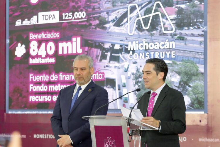 Distribuidor de Morelia con salida a Salamanca, con 92% de avance: SCOP