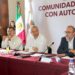 Refrenda Bedolla trabajo coordinado a las comunidades con autogobierno