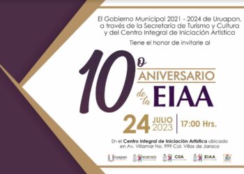 Gobierno de Uruapan te invita al  10o aniversario de EIAA