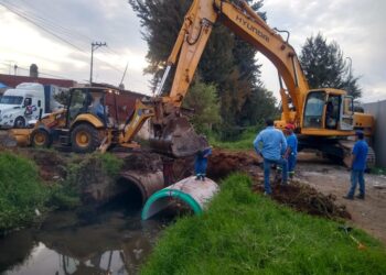 Amplía CAPASU canal de aguas residuales Santa Bárbara