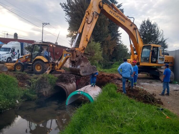 Amplía CAPASU canal de aguas residuales Santa Bárbara