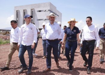 Supervisa Bedolla avances de obra en Campus Regional Zamora de la UMSNH