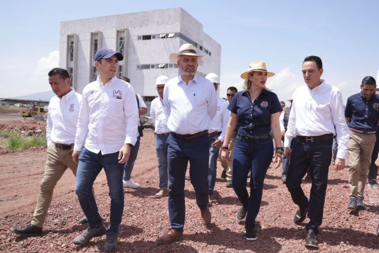 Supervisa Bedolla avances de obra en Campus Regional Zamora de la UMSNH
