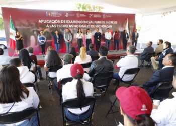 En orden, inicia aplicación del Ceneval para ingreso a Normales de Michoacán