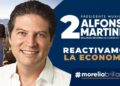 Gobierno de alcalde Poncho Martínez reactivó de nuevo economía de Morelia