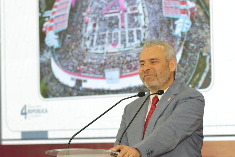 Plan Morelos buscará un nuevo estado de derecho para Michoacán: R. Bedolla