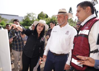 Supervisa Bedolla construcción de la Avenida San Francisco de Uruapan