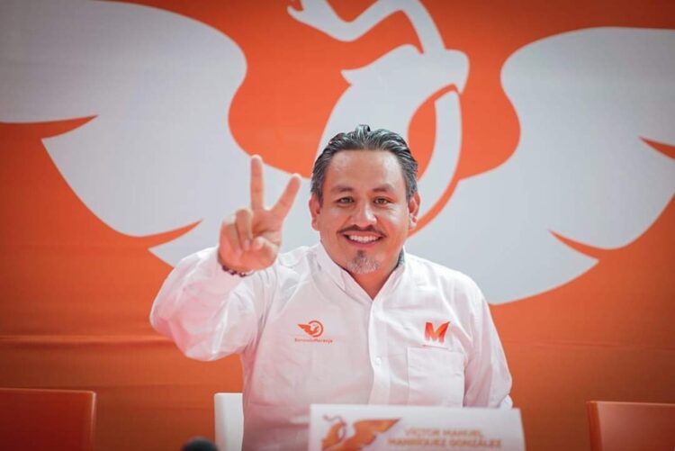 Víctor Manríquez, el chapulín anaranjado