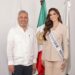 Ramírez Bedolla recibe a Melissa Flores, ganadora de Mexicana Universal 2023