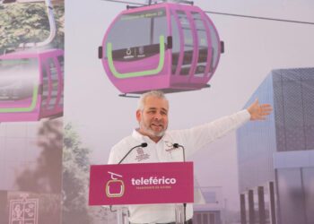 Tarifa del teleférico en Uruapan, igual que el transporte público: Ramírez Bedolla