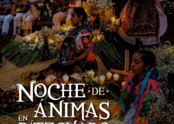 Vive la noche de ánimas en Pátzcuaro
