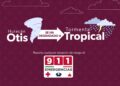 Huracán Otis se degrada Otis a tormenta tropical: PC  Michoacán en alerta amarilla